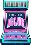 i scream arcade logo